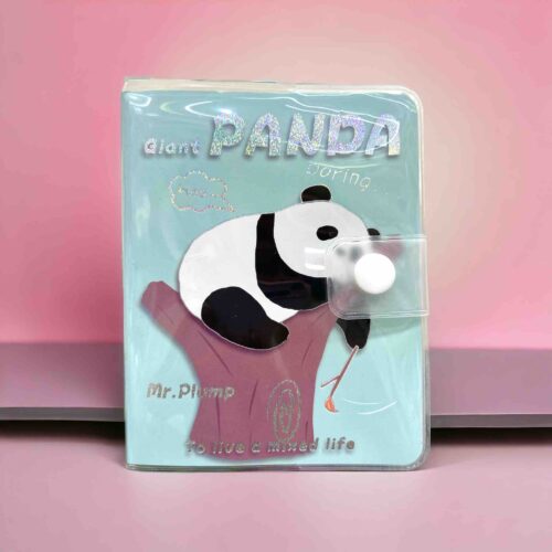 Libreta panda botón plástico - Image 3