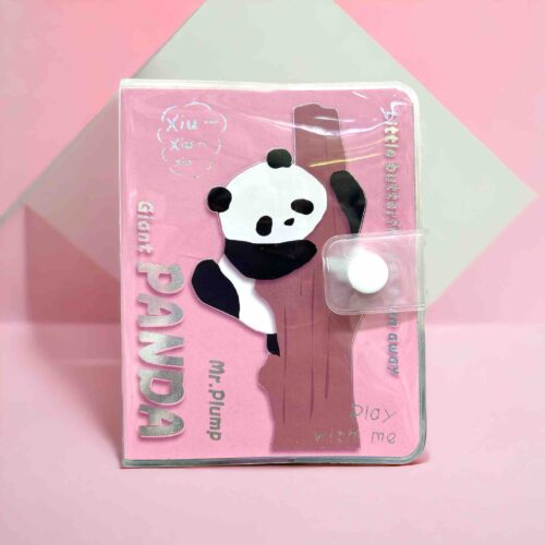 Libreta panda botón plástico - Image 2