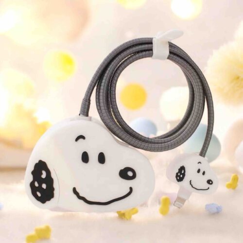 Protector cargador Iphone - Snoopy