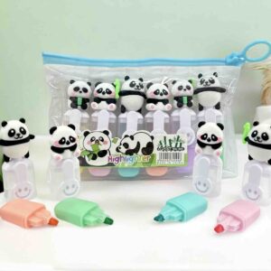 Resaltadores paleta panda