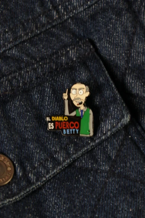 Pin "El Diablo es Puerco"