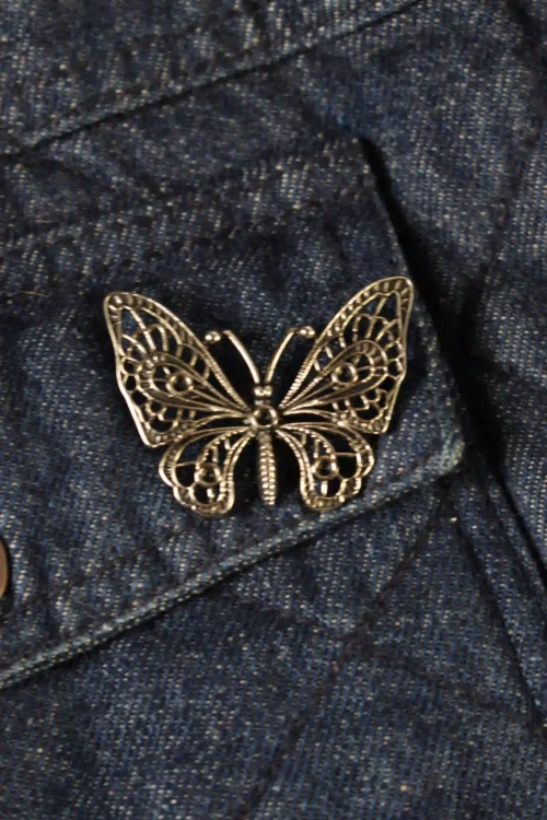 Pin Mariposa 3D