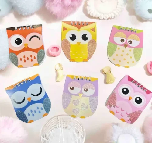 Mini libreta búhos
