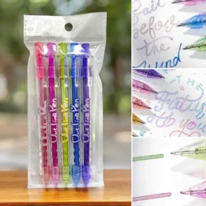 Estuche esferos doble trazo x5