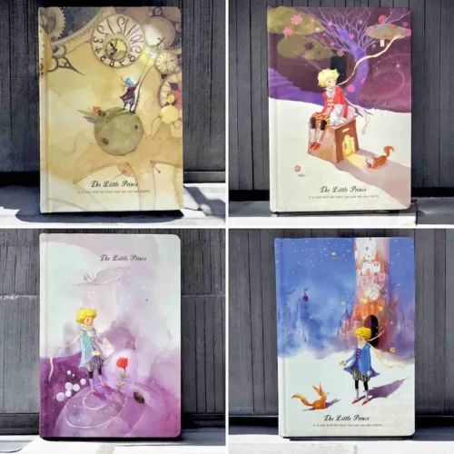 Agenda Principito hojas decoradas