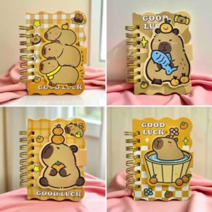Libreta capibara velcro