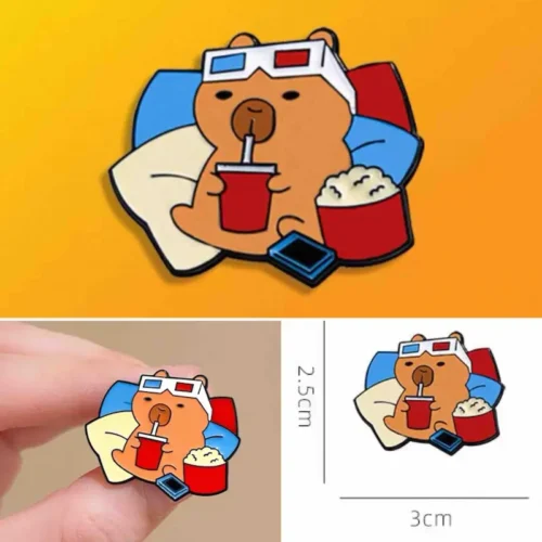 Pin capibara cine