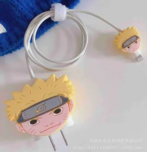 Protector cargador Iphone Naruto