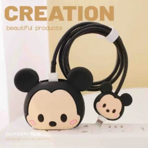 Protector cargador Iphone Mickey